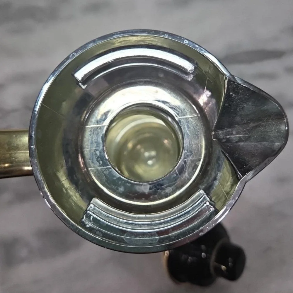 Thermal 1qt Plastic Coffee Pot, Vintage Insulated Silver Carafe, Kitchenware